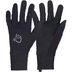 Norrona Guantes - Fjørå Windstopper - Caviar