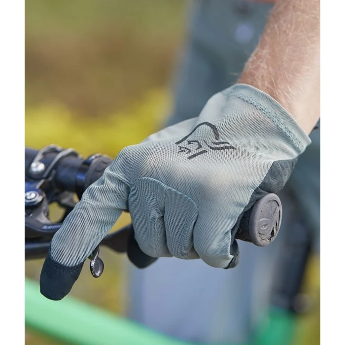 Norrona Guantes - Fjørå Mesh - Castor Grey 2 Norrona Guantes - Fjørå Mesh - Castor Grey - Imagen 2