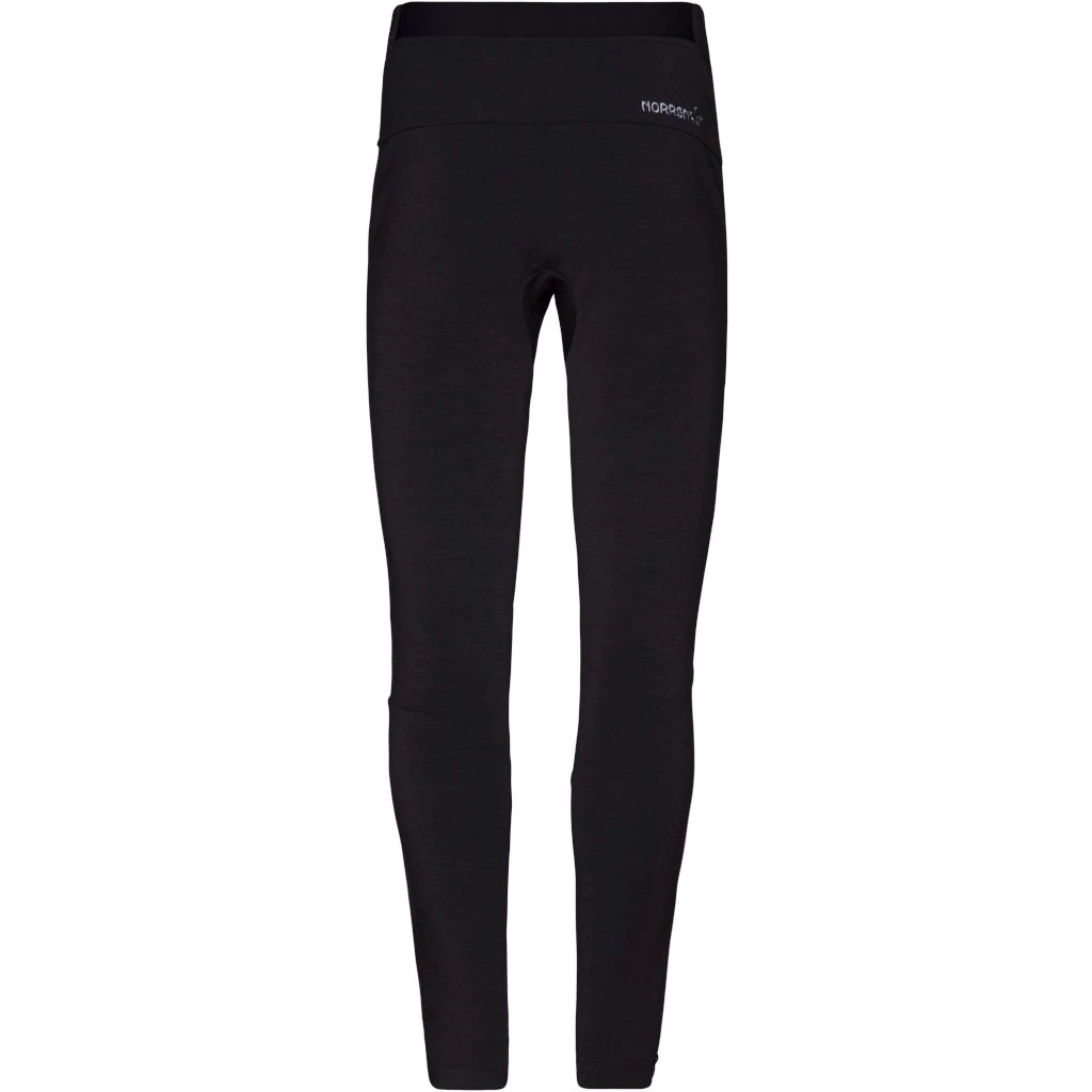 Norrona Mallas Mujer - Trollveggen Warmwool2 Stretch - Caviar 2 Norrona Mallas Mujer - Trollveggen Warmwool2 Stretch - Caviar - Imagen 2