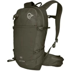 Norrona Mochila - 15L - Olive Night