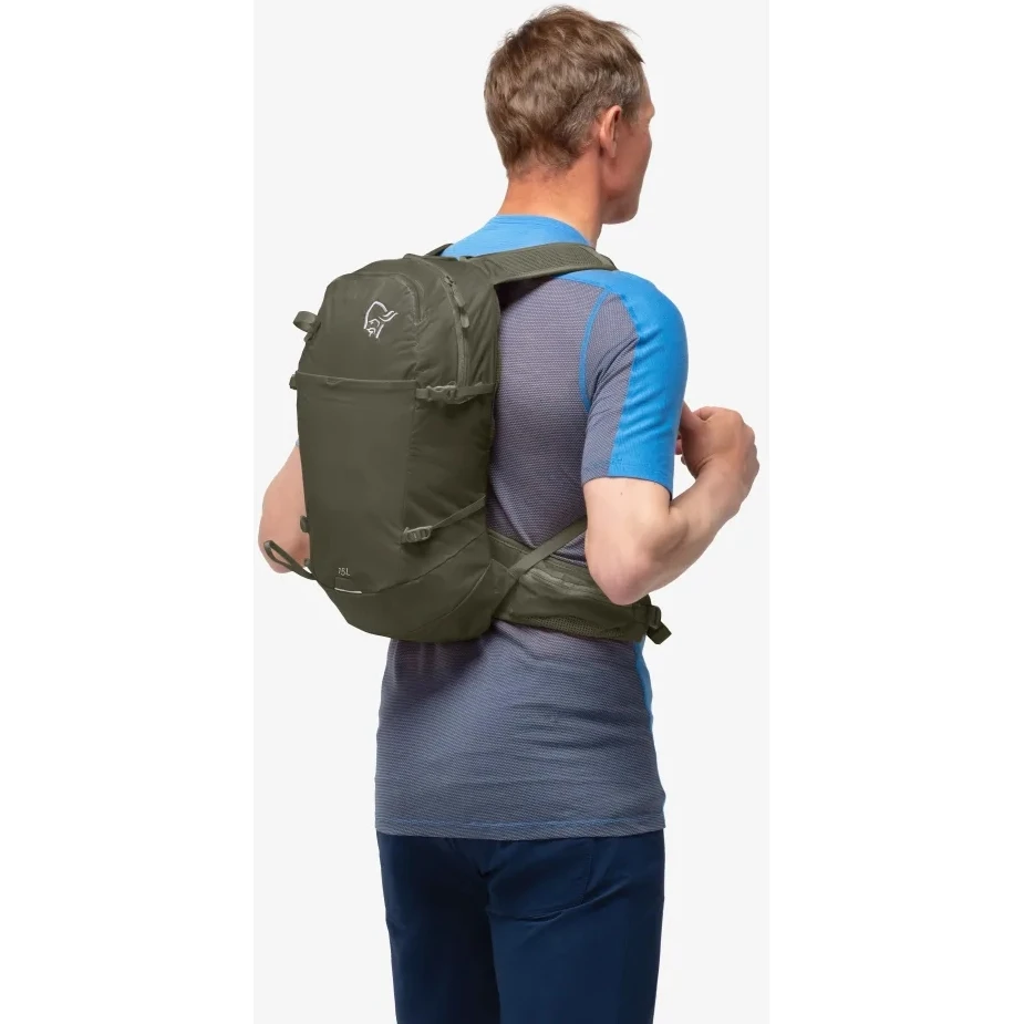 Norrona Mochila - 15L - Olive Night 6 Norrona Mochila - 15L - Olive Night - Imagen 6