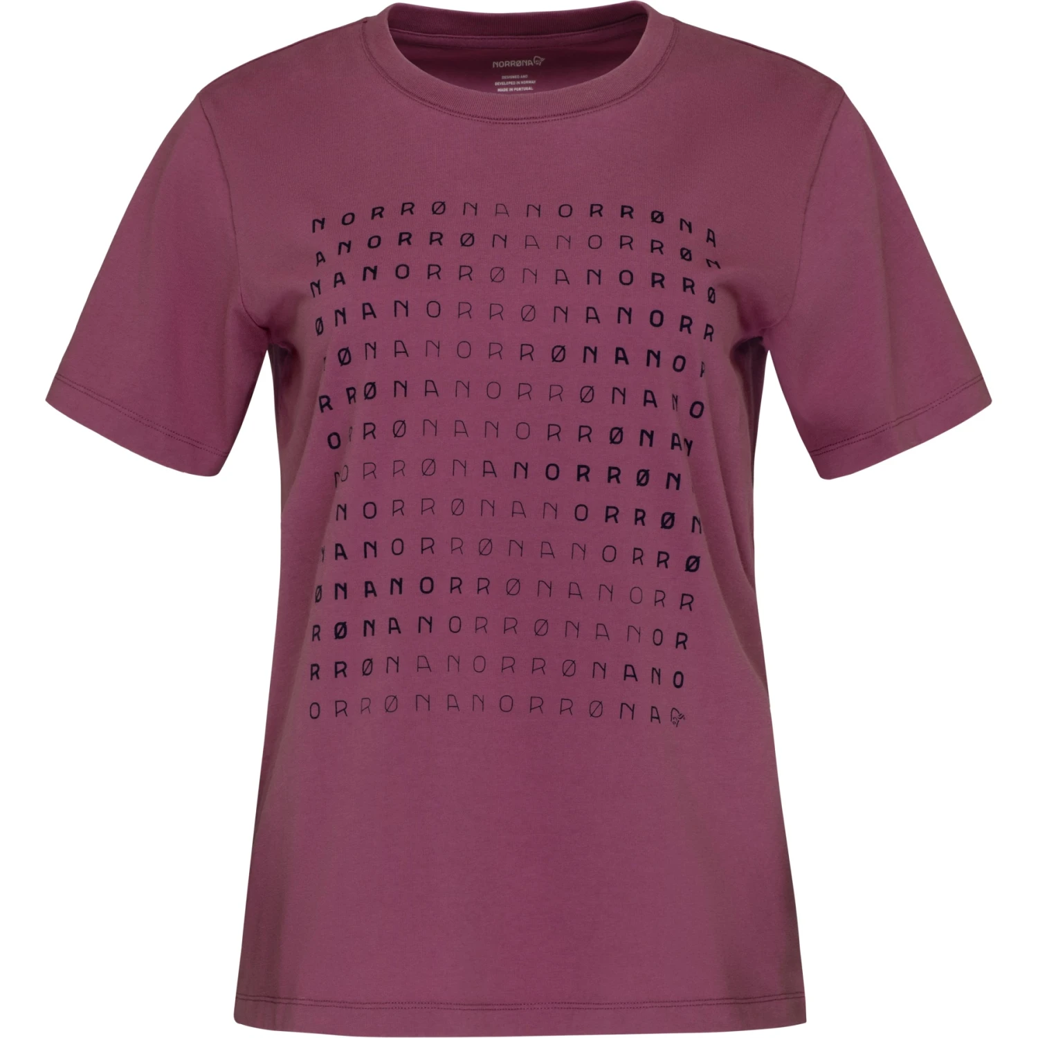 Norrona Camiseta Mujer - /29 Cotton Matrix - Violet Quartz 2 Norrona Camiseta Mujer - /29 Cotton Matrix - Violet Quartz - Imagen 2
