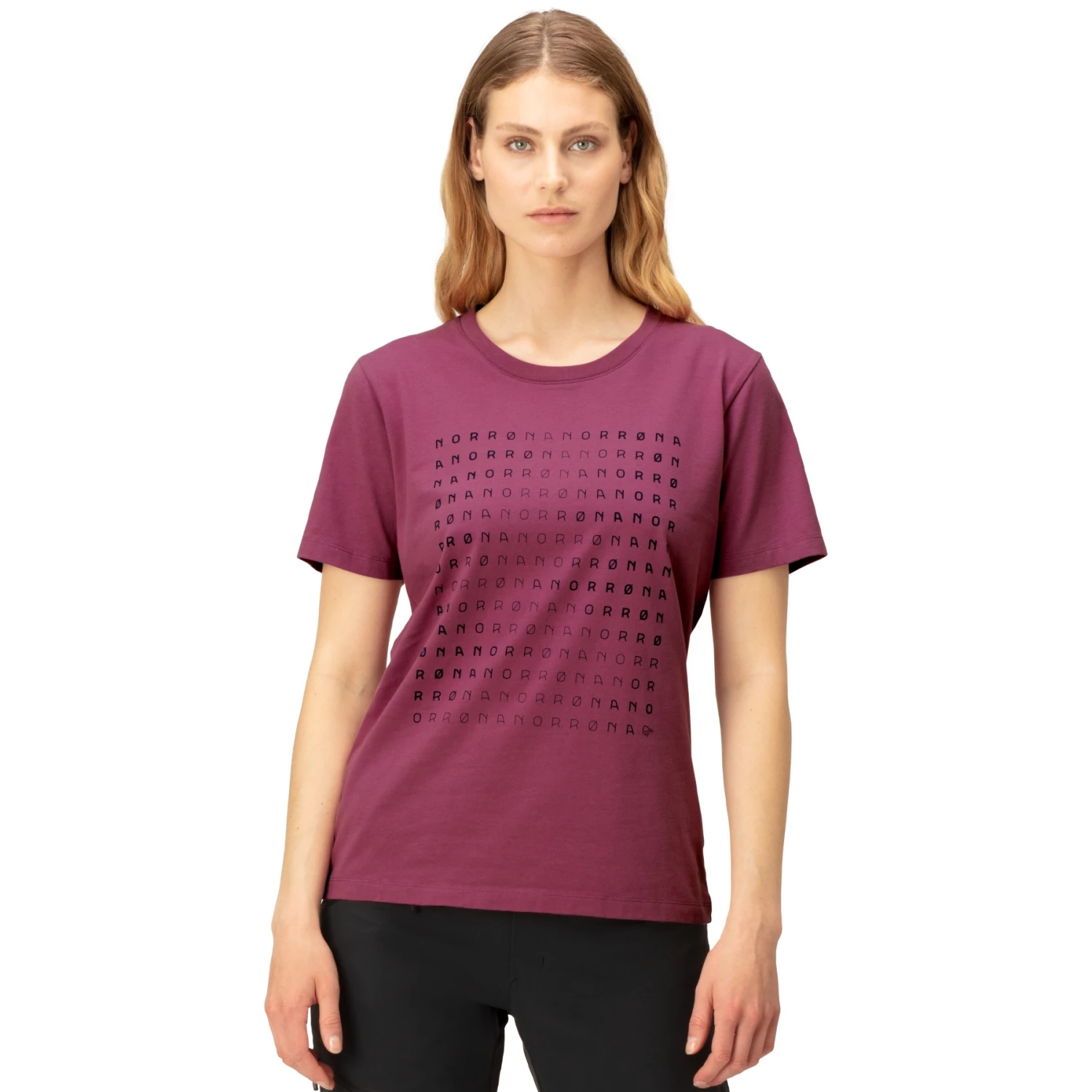 Norrona Camiseta Mujer - /29 Cotton Matrix - Violet Quartz 1 Norrona Camiseta Mujer - /29 Cotton Matrix - Violet Quartz