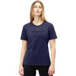 Norrona Camiseta Mujer - /29 Cotton Norrøna Viking - Indigo Night