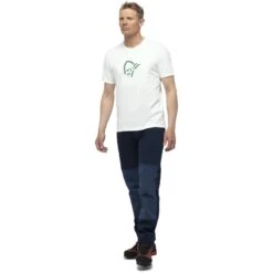 Norrona Camiseta Hombre - /29 Cotton Viking - Pure White -Norrona norrona 29 cotton viking t shirt men pure white 2 1465756