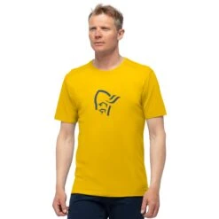 Norrona Camiseta Hombre - /29 Cotton Viking - Sulphur
