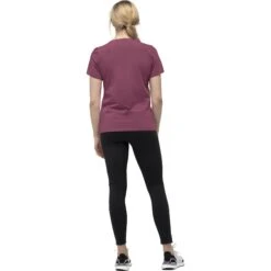 Norrona Camiseta Mujer - /29 Cotton Viking - Violet Quartz -Norrona norrona 29 cotton viking t shirt women violet quartz model 2 1400223