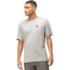 Norrona Camiseta Hombre - /29 Cotton Vikinghead Embroidery - Grey Melange