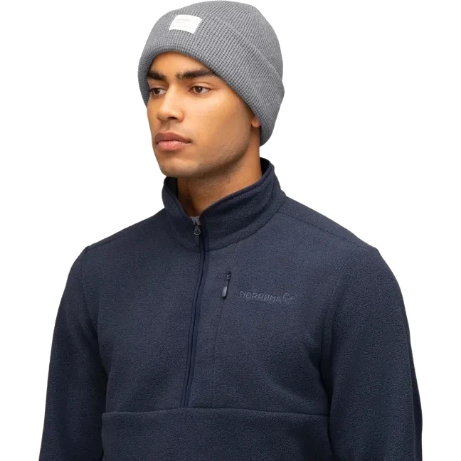 Norrona Gorro - /29 Heavy Cotton - Grey Melange 2 Norrona Gorro - /29 Heavy Cotton - Grey Melange - Imagen 2