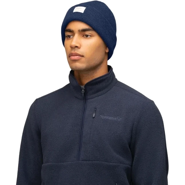 Norrona Gorro - /29 Heavy Cotton - Indigo Night Melange 2 Norrona Gorro - /29 Heavy Cotton - Indigo Night Melange - Imagen 2