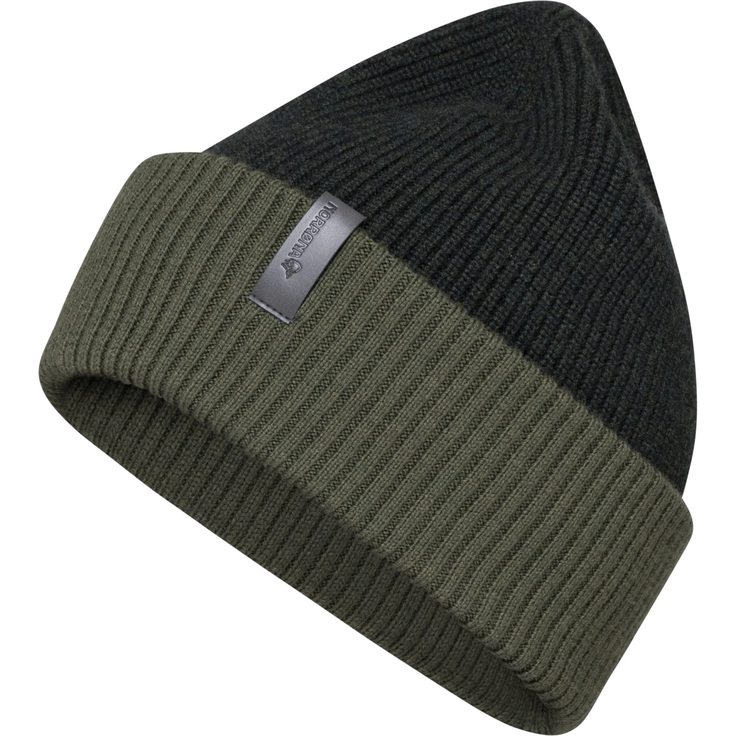 Norrona Gorro - /29 Heavy MerinoUll Contrast - Olive Night Melange 1 Norrona Gorro - /29 Heavy MerinoUll Contrast - Olive Night Melange