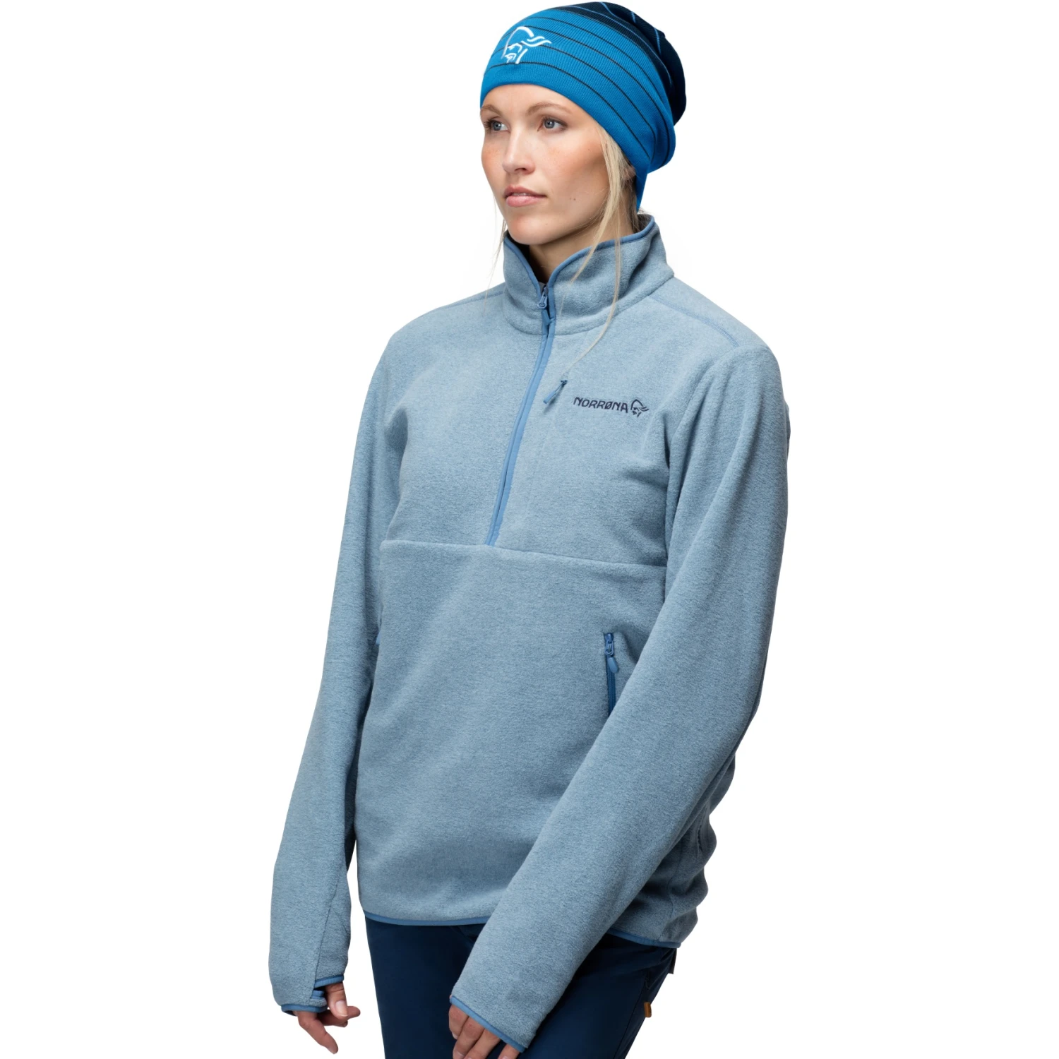 Norrona Gorro De Punto - /29 Light - Campanula/Indigo Night 4 Norrona Gorro De Punto - /29 Light - Campanula/Indigo Night - Imagen 4