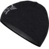 Norrona Gorro - /29 Light MerinoUll Logo - Caviar Melange