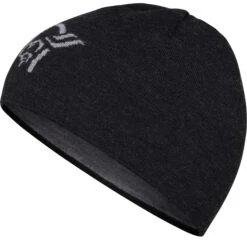 Norrona Gorro - /29 Light MerinoUll Logo - Caviar Melange