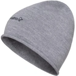Norrona Gorro - /29 Light MerinoUll Roll Edge - Grey Melange