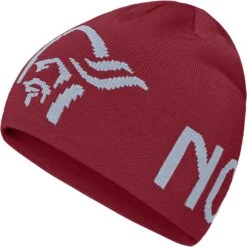 Norrona /29 Logo Gorro De Punto - Rhubarb