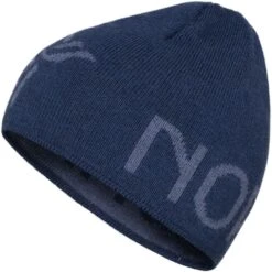 Norrona Gorro - /29 MerinoUll Logo - Indigo Night Melange