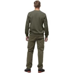 Norrona Sudadera - Crew Neck Unisex - Olive Night -Norrona norrona crew neck unisex longsleeve olive night 4 1024882