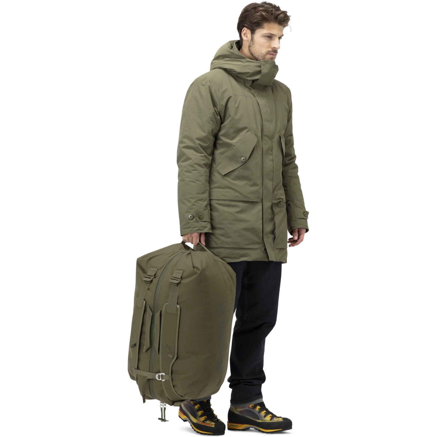 Norrona Bolsa De Viaje - Duffel 70l - Olive Night 7 Norrona Bolsa De Viaje - Duffel 70l - Olive Night - Imagen 7