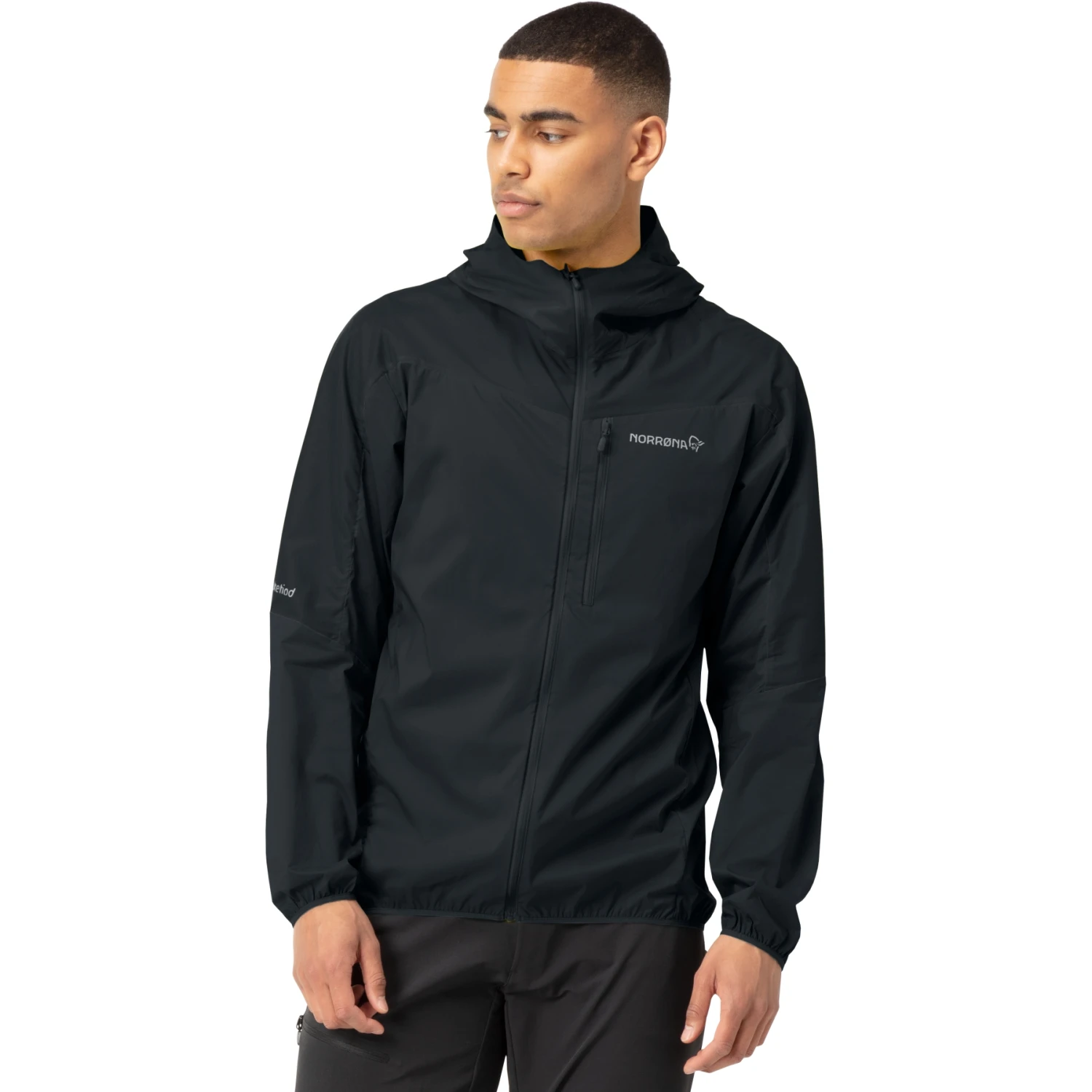 Norrona Chaqueta Hombre - Falketind Aero60 Hood - Caviar 1 Norrona Chaqueta Hombre - Falketind Aero60 Hood - Caviar