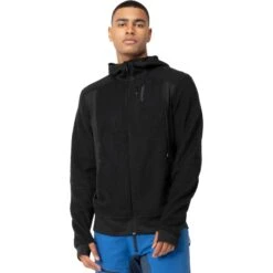 Norrona Chaqueta Hombre - Falketind Alpha120 Zip Hood - Caviar
