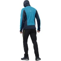 Norrona Chaqueta Hombre - Falketind Alpha120 Zip Hood - Hawaiian Surf/Indigo Night -Norrona norrona falketind alpha120 zip hood men hawaiian surf indigo night 4 1025018