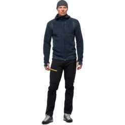 Norrona Chaqueta Hombre - Falketind Alpha120 Zip Hood - Indigo Night -Norrona norrona falketind alpha120 zip hood men indigo night 2 1460652