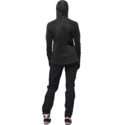 Norrona Chaqueta Mujer - Falketind Alpha120 Zip Hood - Caviar -Norrona norrona falketind alpha120 zip hood women caviar 3 1460593
