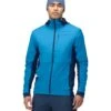 Norrona Chaqueta Hombre - Falketind Alpha90 Insulated Zip Hood - Hawaiian Surf/Indigo Night