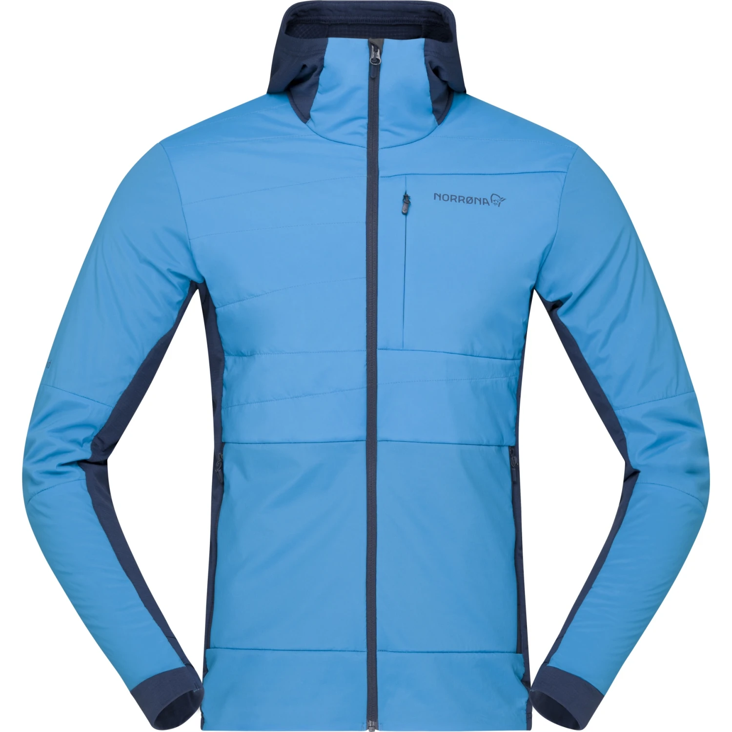 Norrona Chaqueta Hombre - Falketind Alpha90 Insulated Zip Hood - Hawaiian Surf/Indigo Night 2 Norrona Chaqueta Hombre - Falketind Alpha90 Insulated Zip Hood - Hawaiian Surf/Indigo Night - Imagen 2