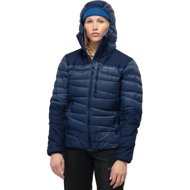 Norrona Plumífero Chaqueta Mujer - Falketind Down750 Hood - Indigo Night 1 Norrona Plumífero Chaqueta Mujer - Falketind Down750 Hood - Indigo Night