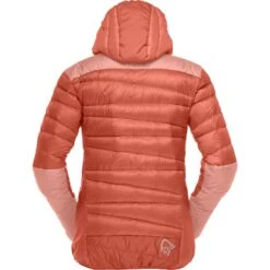 Norrona Plumífero Chaqueta Mujer - Falketind Down750 Hood - Orange Alert/Peach Amber 7 Norrona Plumífero Chaqueta Mujer - Falketind Down750 Hood - Orange Alert/Peach Amber -Norrona norrona falketind down750 hood jacket women orange alert peach amber 2 1253560