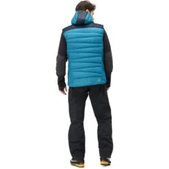 Norrona Chaleco Plumas Hombre - Falketind Down750 - Hawaiian Surf/Indigo Night -Norrona norrona falketind down750 vest men hawaiian surf indigo night 4 1025123