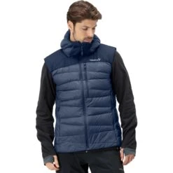 Norrona Chaleco Plumas Hombre - Falketind Down750 - Indigo Night