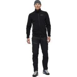 Norrona Pantalones Hombre - Falketind Flex1 Heavy Duty - Caviar/Zip Grey -Norrona norrona falketind flex1 heavy duty pants men caviar zip grey 2 1461083