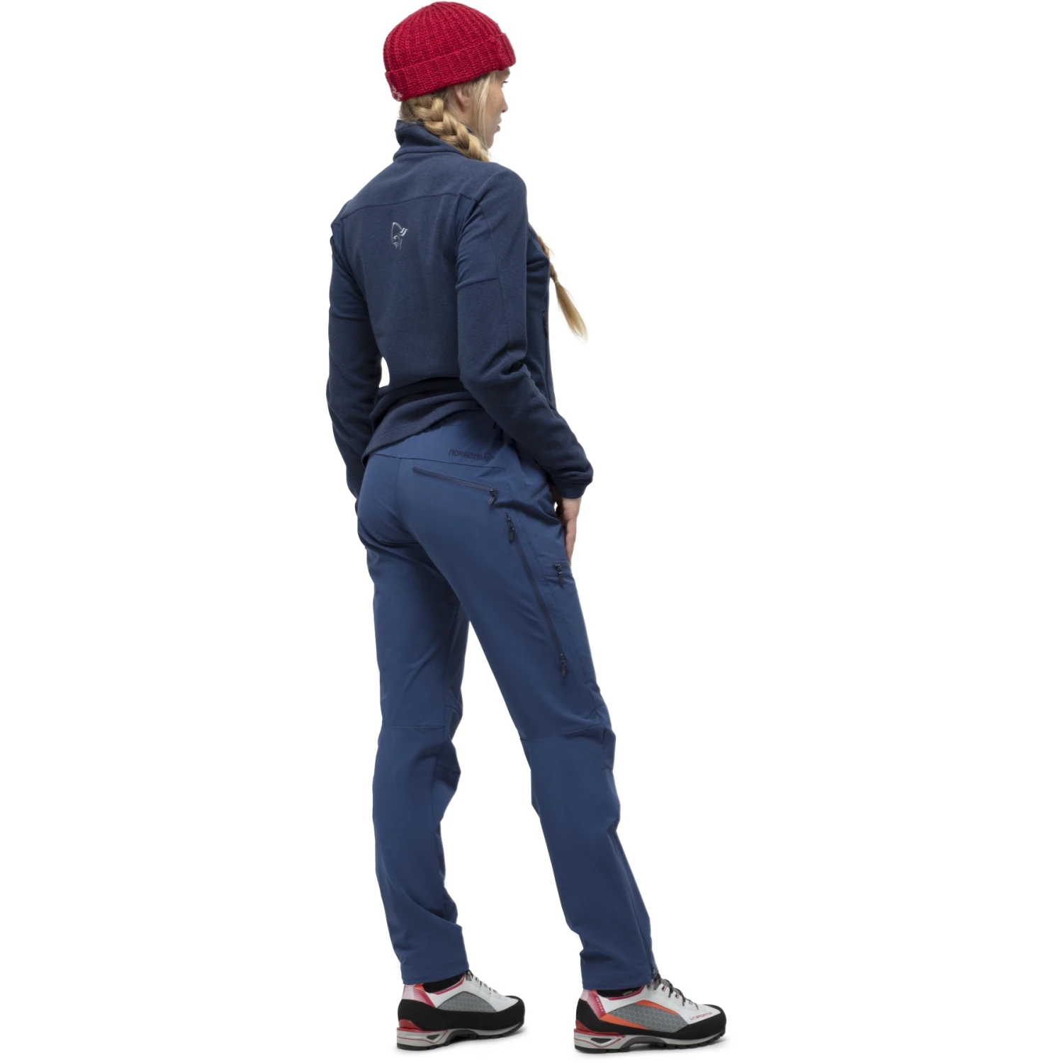 Norrona Pantalones Mujer - Falketind Flex1 - Indigo Night 4 Norrona Pantalones Mujer - Falketind Flex1 - Indigo Night - Imagen 4