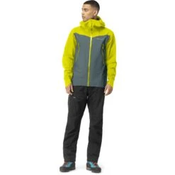 Norrona Chaqueta Hombre - Falketind Gore-Tex - Sulphur Spring/North Atlantic -Norrona norrona falketind gore tex herrenjacke sulphur spring north atlantic 2 1560924