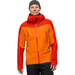 Norrona Chaqueta Hombre - Falketind Gore-Tex - Arednalin/Orange Popsicle