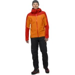 Norrona Chaqueta Hombre - Falketind Gore-Tex - Arednalin/Orange Popsicle -Norrona norrona falketind gore tex jacket men arednalin orange popsicle 3 1025254