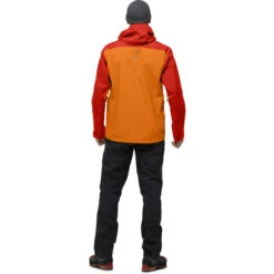 Norrona Chaqueta Hombre - Falketind Gore-Tex - Arednalin/Orange Popsicle -Norrona norrona falketind gore tex jacket men arednalin orange popsicle 4 1025268