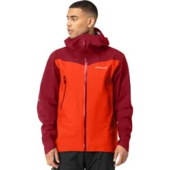 Norrona Chaqueta Hombre - Falketind Gore-Tex - Arednalin/Rhubarb