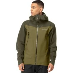 Norrona Chaqueta Hombre - Falketind Gore-Tex - Olive Night/Olive Drab