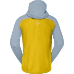 Norrona Chaqueta Hombre - Falketind Gore-Tex - Sulphur/Blue Fog -Norrona norrona falketind gore tex jacket men sulphur blue fog 2 1341638
