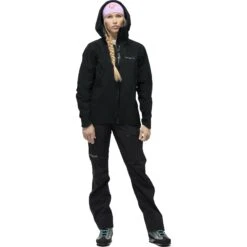 Norrona Chaqueta Mujer - Falketind Gore-Tex - Caviar -Norrona norrona falketind gore tex jacket women caviar 2 1025286