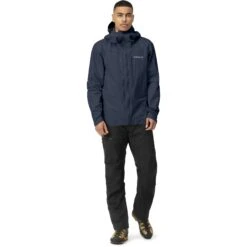 Norrona Chaqueta Hombre - Falketind Gore-Tex Paclite - Indigo Night -Norrona norrona falketind gore tex paclite jacket men indigo night 2 1461661