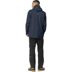 Norrona Chaqueta Hombre - Falketind Gore-Tex Paclite - Indigo Night -Norrona norrona falketind gore tex paclite jacket men indigo night 3 1461662