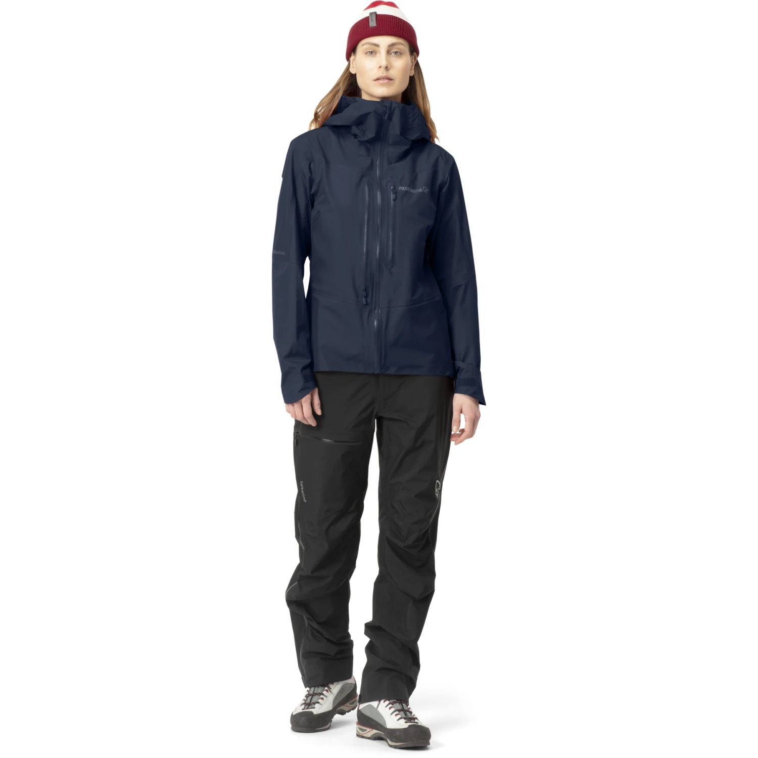 Norrona Chaqueta Mujer - Falketind Gore-Tex Paclite - Indigo Night 4 Norrona Chaqueta Mujer - Falketind Gore-Tex Paclite - Indigo Night - Imagen 4