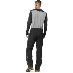 Norrona Pantalones Hombre - Falketind Gore-Tex Paclite - Caviar -Norrona norrona falketind gore tex paclite pants men caviar 3 1461641
