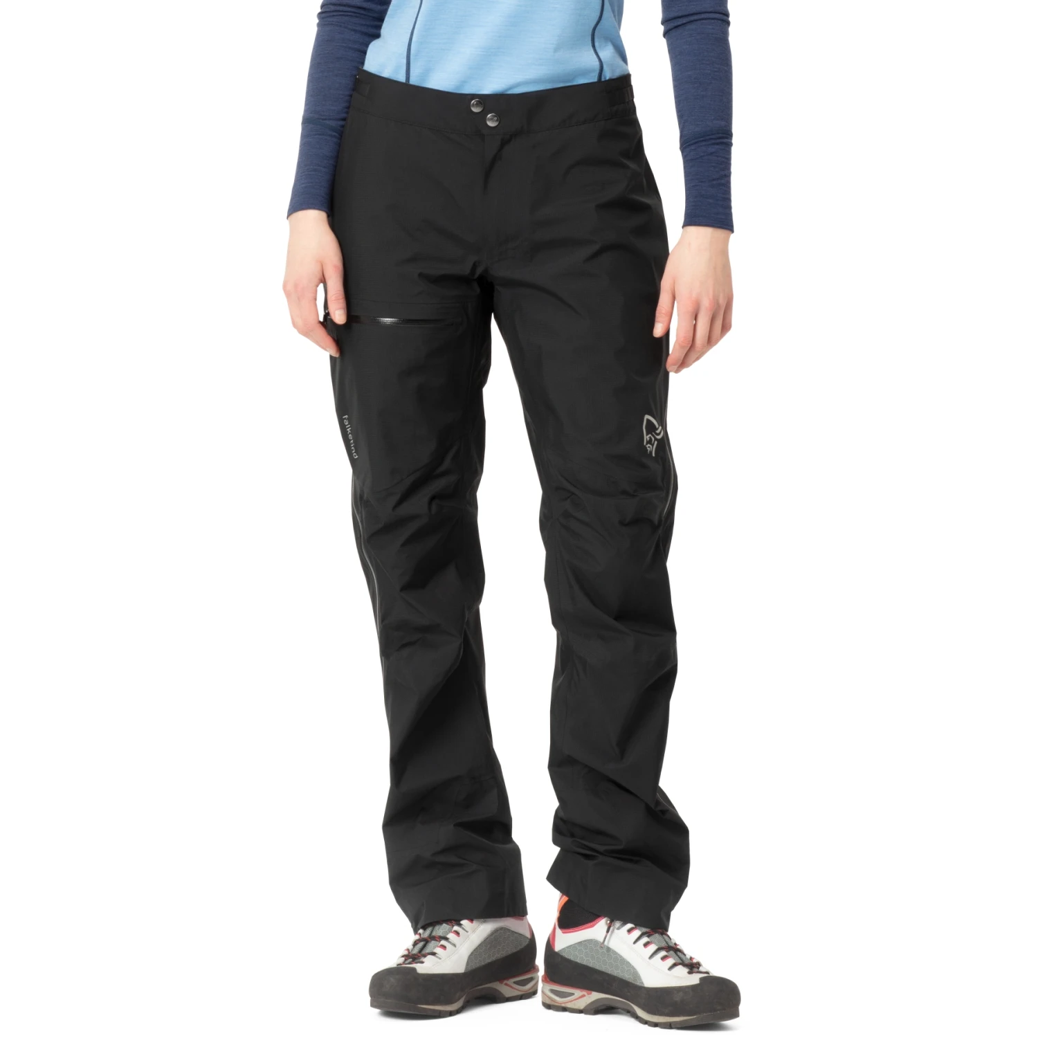 Norrona Pantalones Mujer - Falketind Gore-Tex Paclite - Caviar 1 Norrona Pantalones Mujer - Falketind Gore-Tex Paclite - Caviar