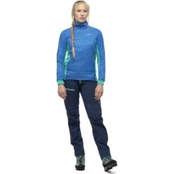 Norrona Chaqueta Mujer - Falketind Octa - Campanula/Arcadia -Norrona norrona falketind octa jacket women campanula arcadia 3 903203